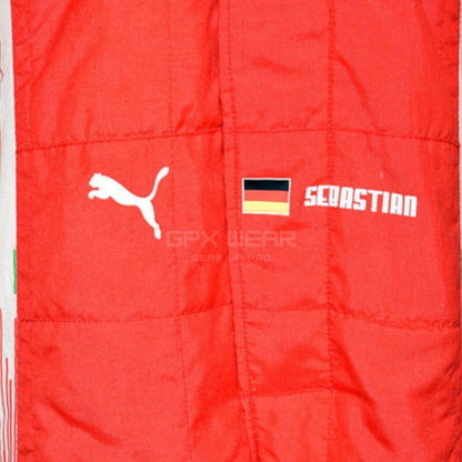 2018 Sebastian Vettel F1 Racing Suit Team Ferrari