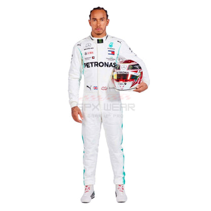 2019 Lewis Hamilton F1 Racing Suit Team Mercedes