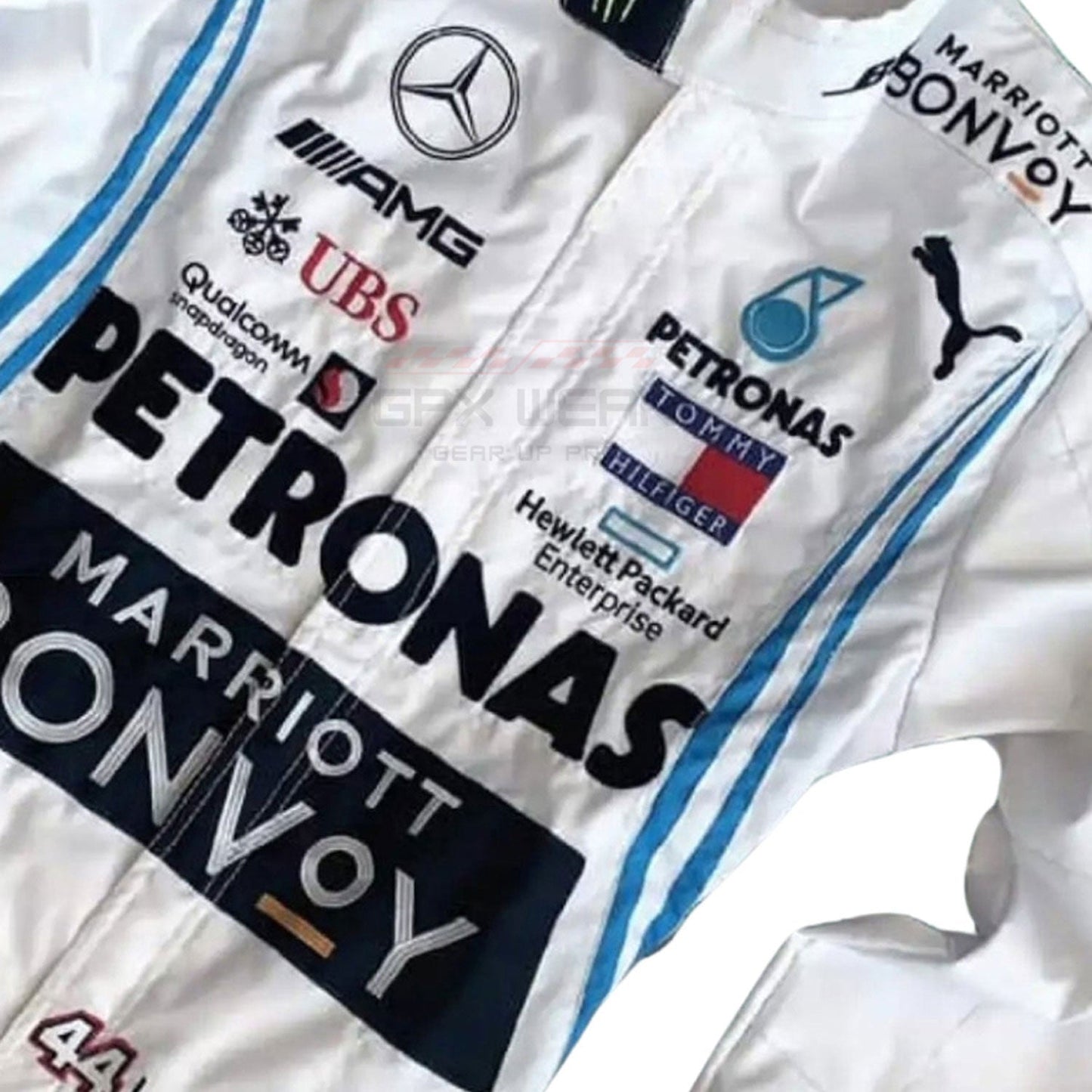2019 Lewis Hamilton F1 Racing Suit Team Mercedes