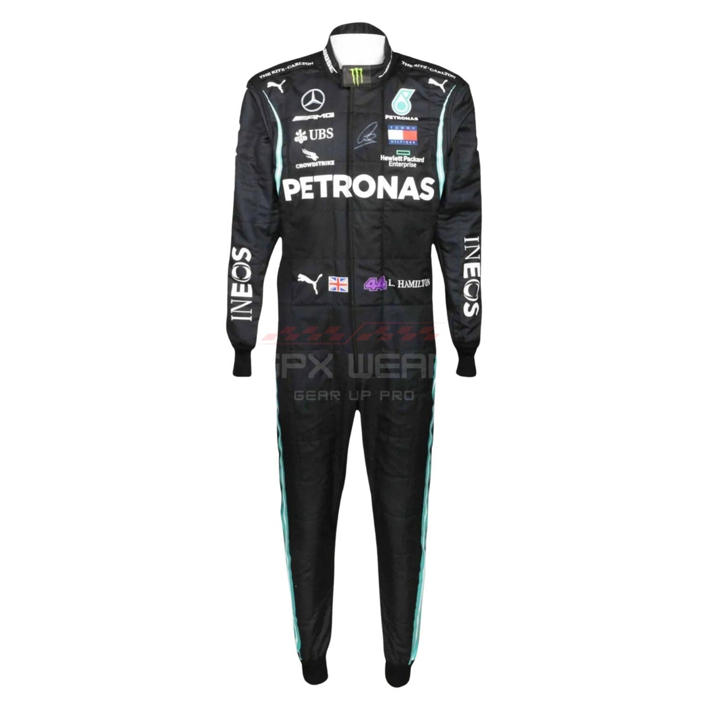 2020 Lewis Hamilton F1 Racing Suit Team Mercedes