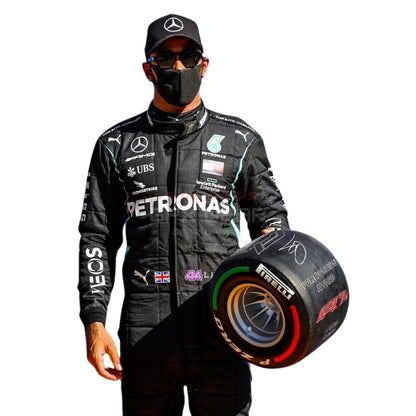 2020 Lewis Hamilton F1 Racing Suit Team Mercedes
