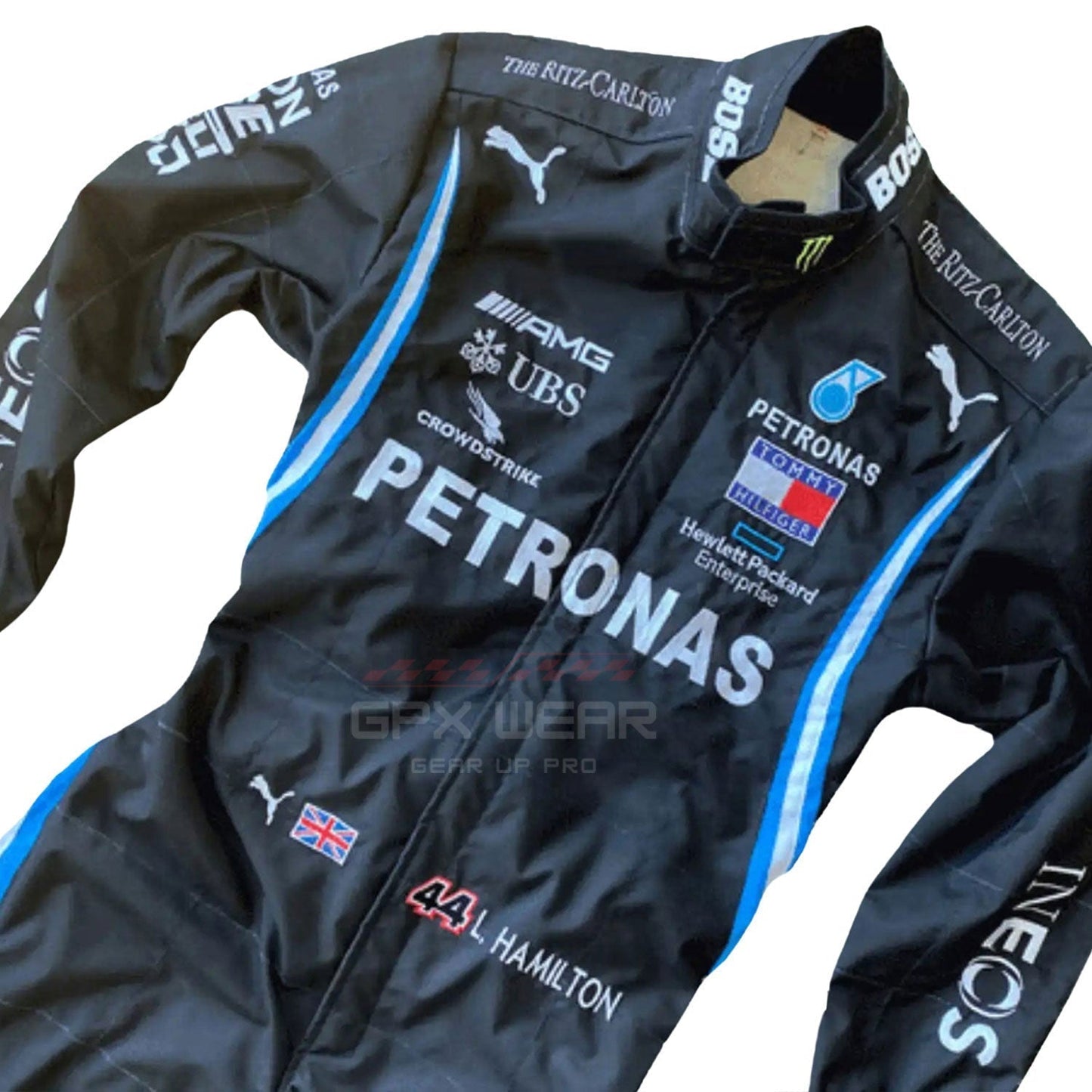 2020 Lewis Hamilton F1 Racing Suit Team Mercedes