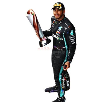 2020 Lewis Hamilton F1 Racing Suit Team Mercedes