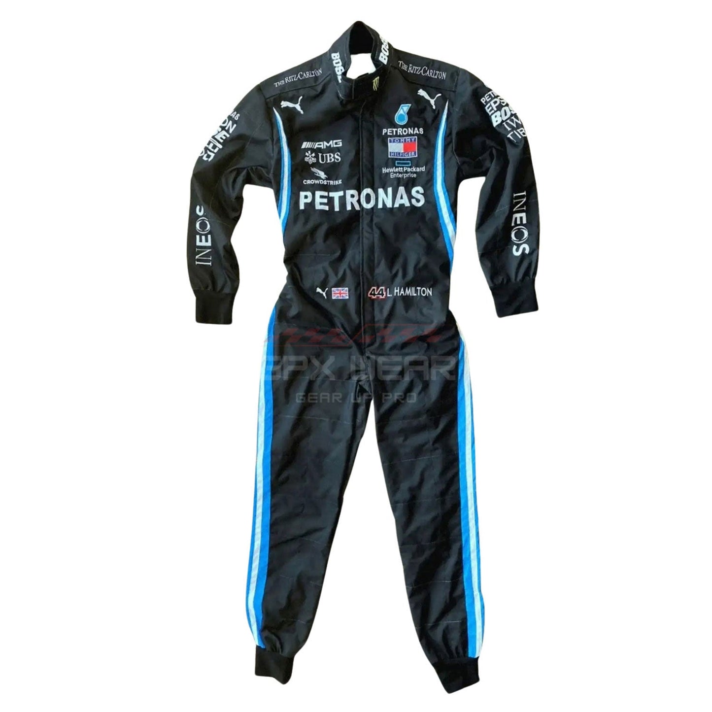 2022 Lewis Hamilton F1 Racing Suit Team Mercedes