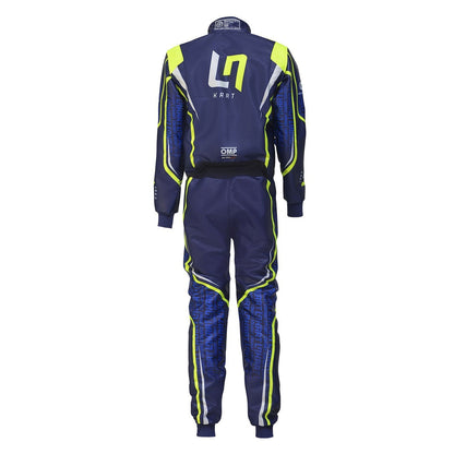 Back View of 2022 OMP LN Go-Kart Racing Suit