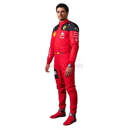 2023 Carlos Sainz Jr F1 Racing Suit Team Ferrari