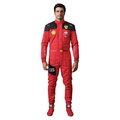 2023 Carlos Sainz Jr F1 Racing Suit Team Ferrari