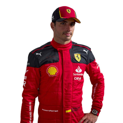 2023 Carlos Sainz Jr F1 Racing Suit Team Ferrari