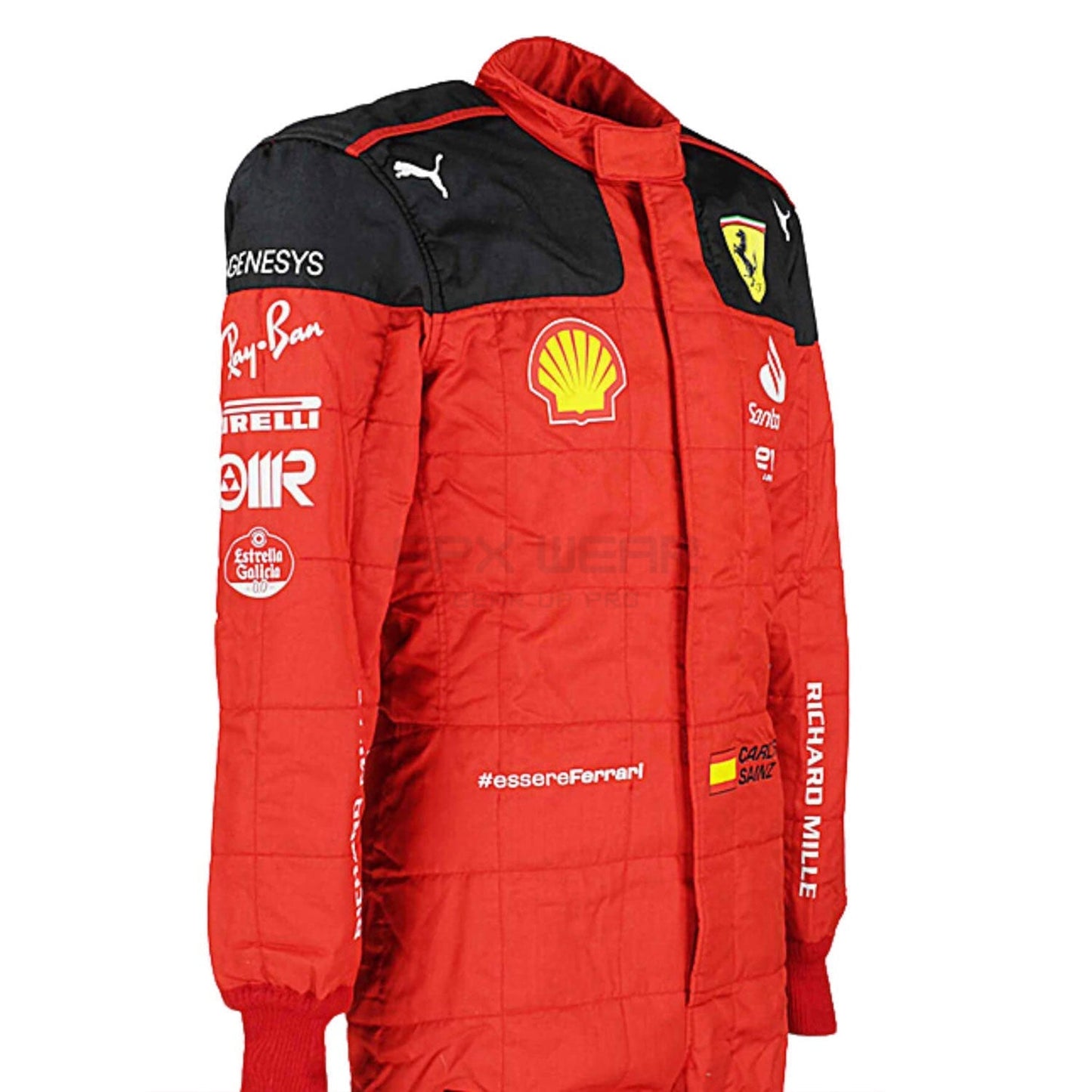 2023 Carlos Sainz Jr F1 Racing Suit Team Ferrari