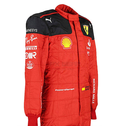 2023 Carlos Sainz Jr F1 Racing Suit Team Ferrari