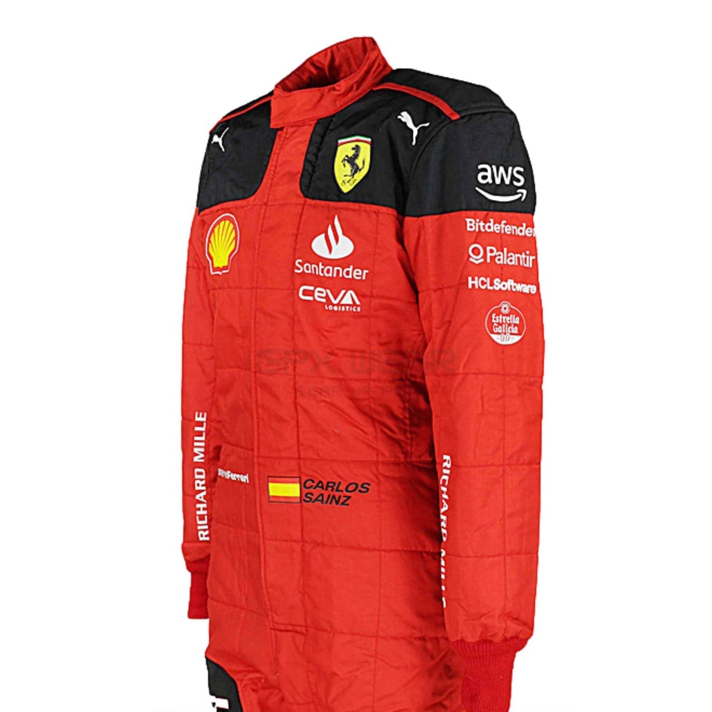 2023 Carlos Sainz Jr F1 Racing Suit Team Ferrari