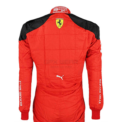2023 Carlos Sainz Jr F1 Racing Suit Team Ferrari