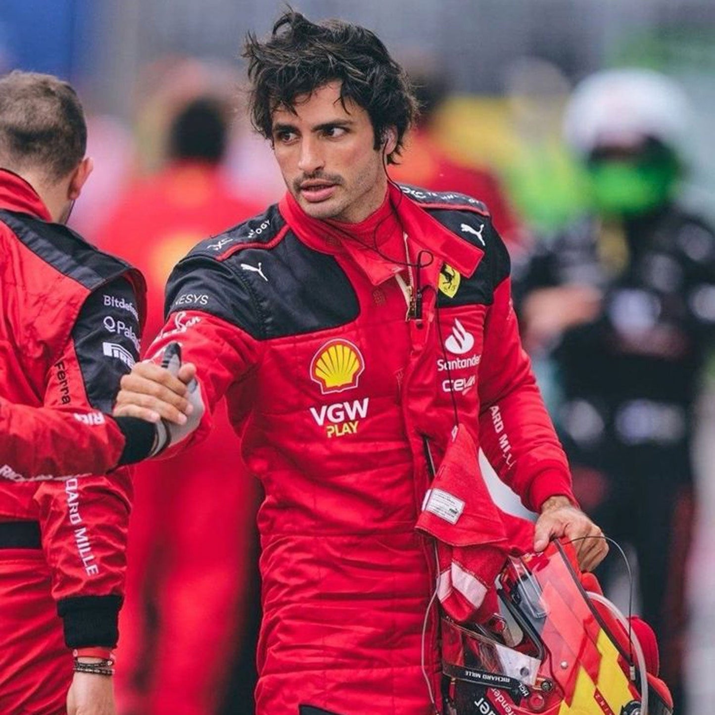 2023 Carlos Sainz Jr F1 Racing Suit Team Ferrari