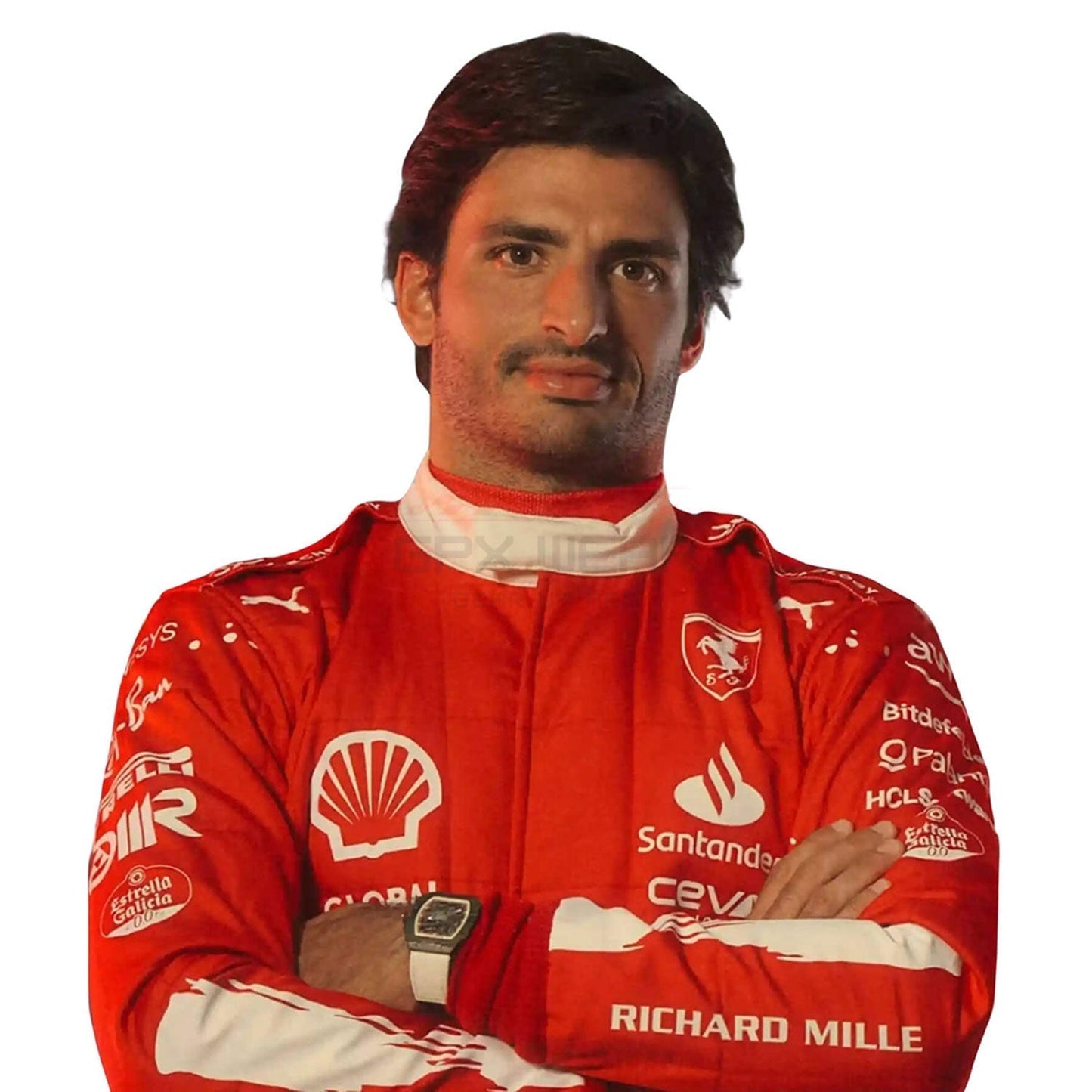 2023 Carlos Sainz Jr Las Vegas GP F1 Racing Suit Team Ferrari