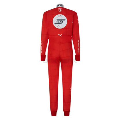 2023 Carlos Sainz Jr Las Vegas GP F1 Racing Suit Team Ferrari