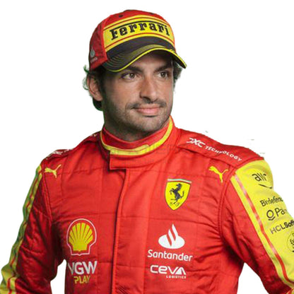 2023 Carlos Sainz Jr Monza GP F1 Racing Suit Team Ferrari