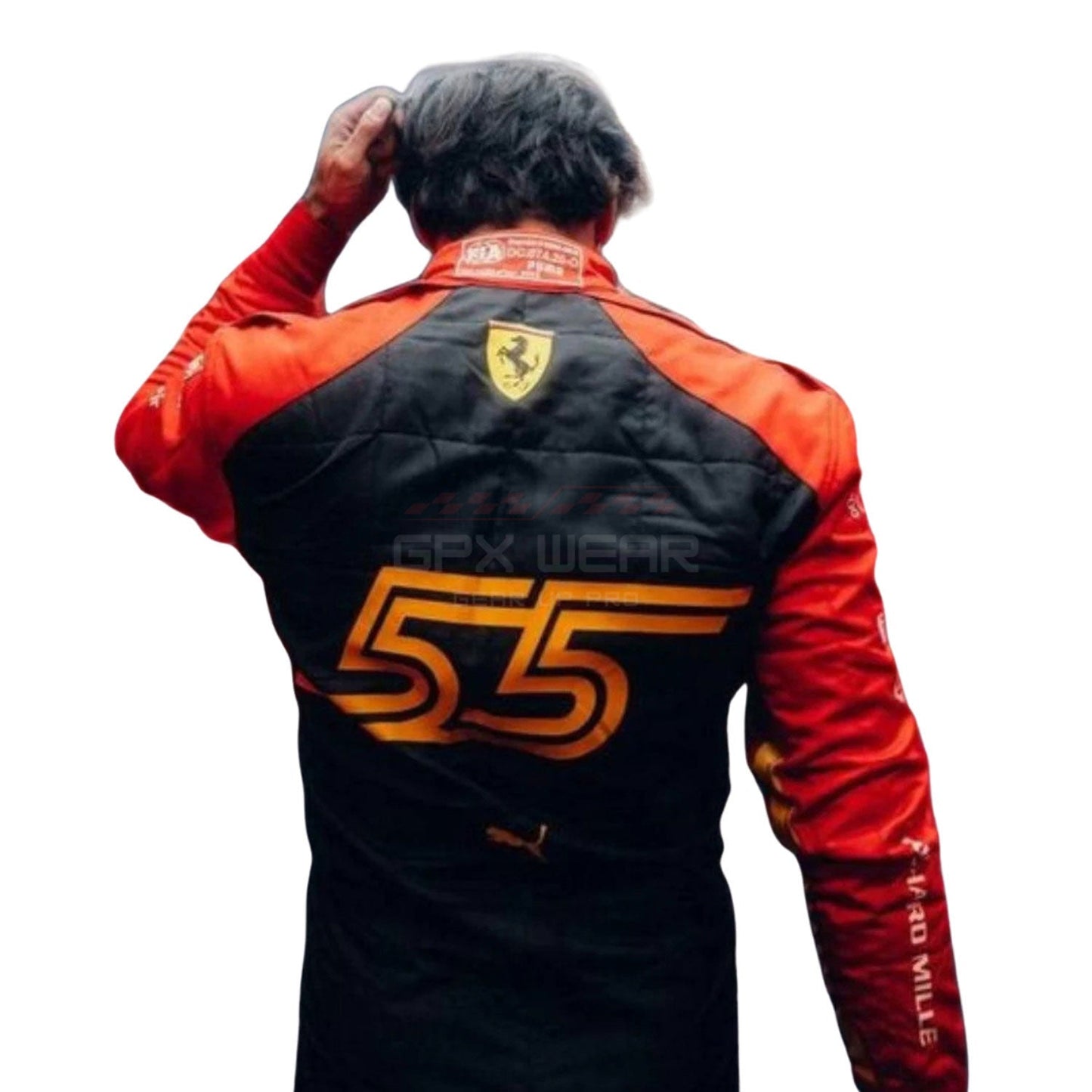 2023 Carlos Sainz Jr Spanish GP F1 Racing Suit Team Ferrari