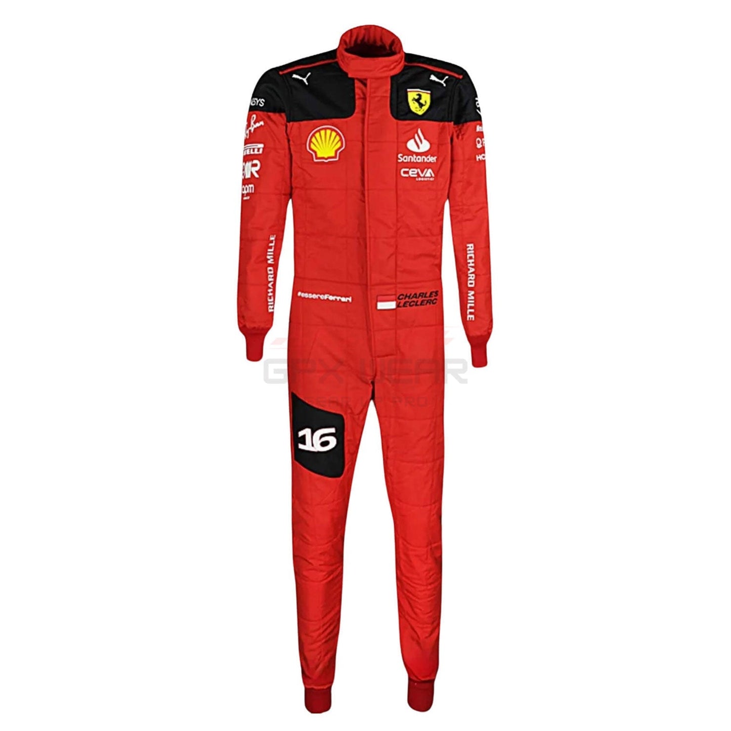 2023 Charles Leclerc F1 Racing Suit Team Ferrari