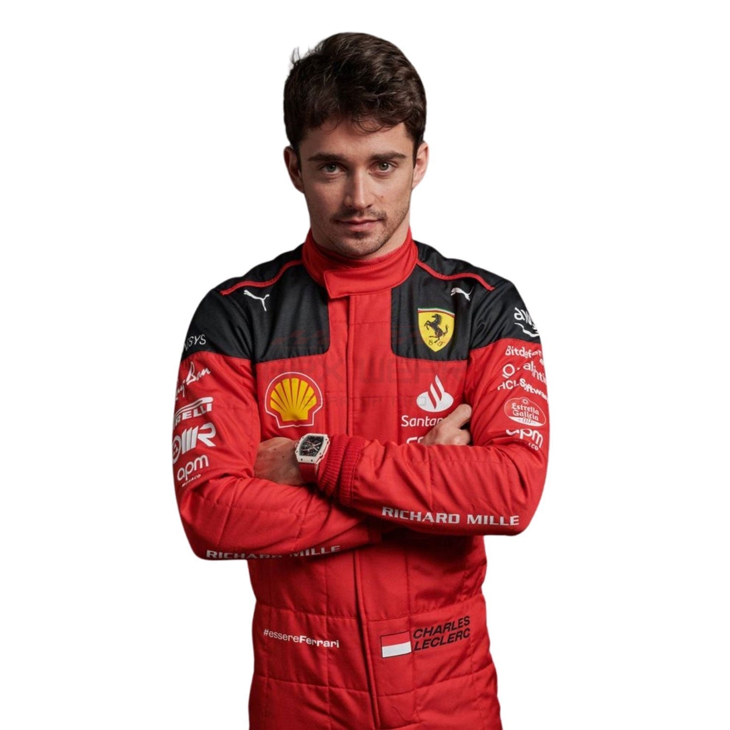 2023 Charles Leclerc F1 Racing Suit Team Ferrari