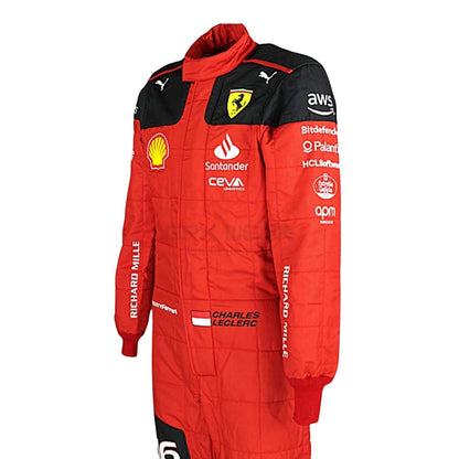 2023 Charles Leclerc F1 Racing Suit Team Ferrari