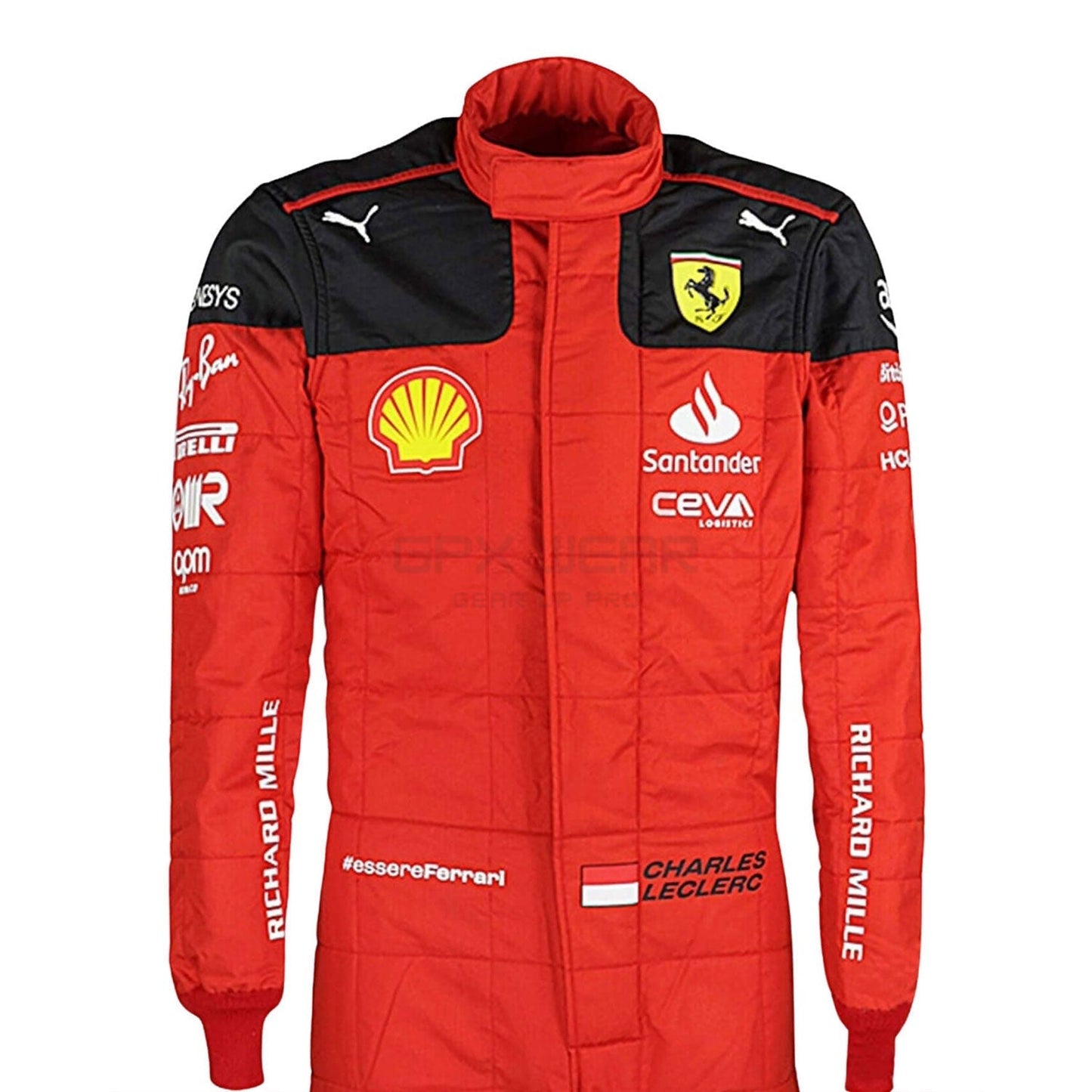 2023 Charles Leclerc F1 Racing Suit Team Ferrari