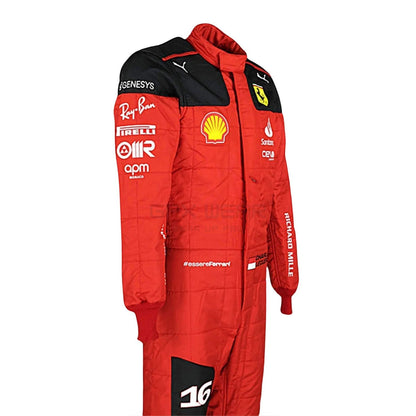 2023 Charles Leclerc F1 Racing Suit Team Ferrari