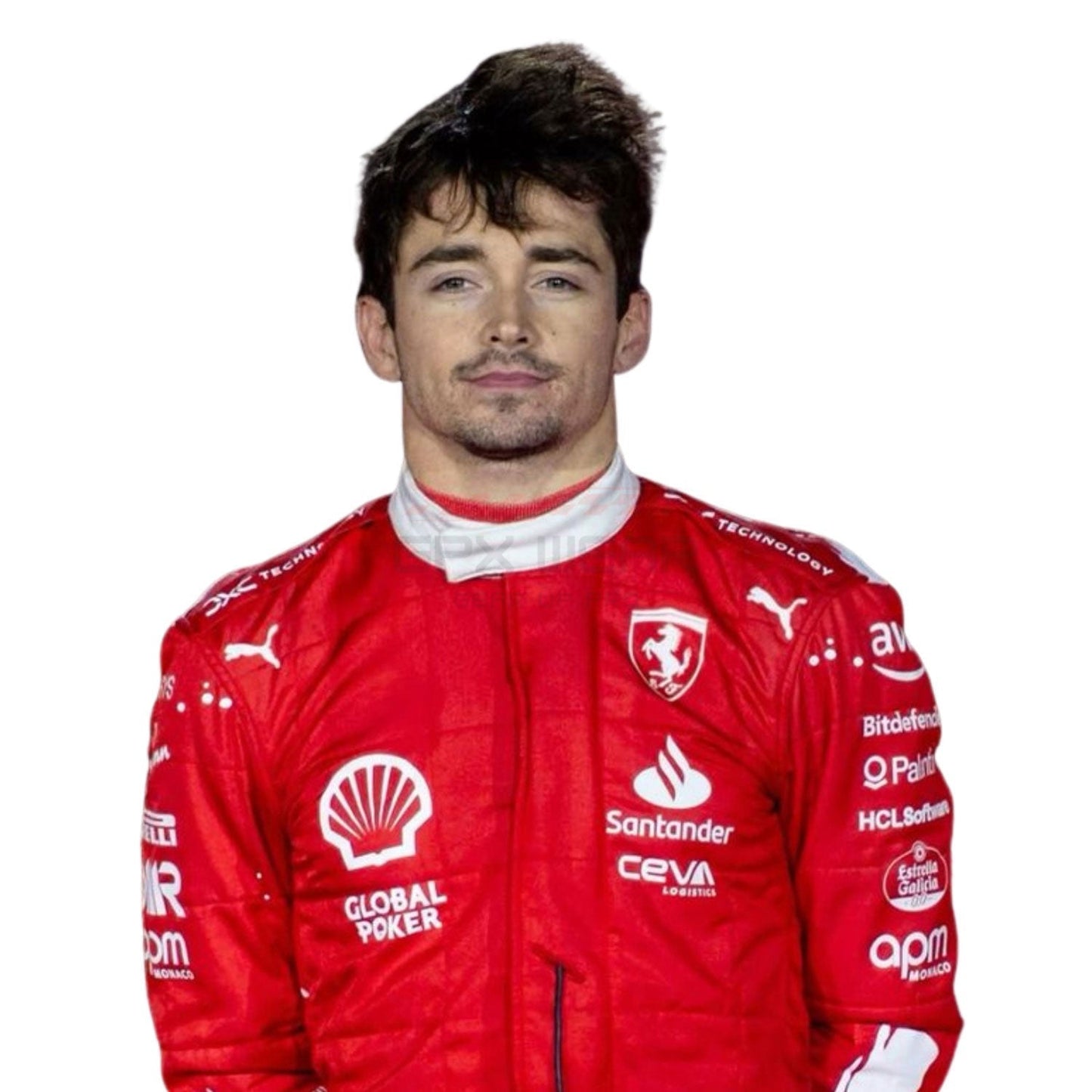 2023 Charles Leclerc Las Vegas GP F1 Racing Suit Team Ferrari