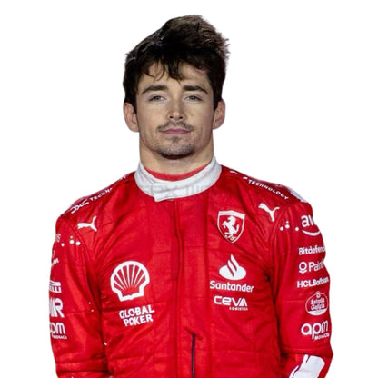 2023 Charles Leclerc Las Vegas GP F1 Racing Suit Team Ferrari
