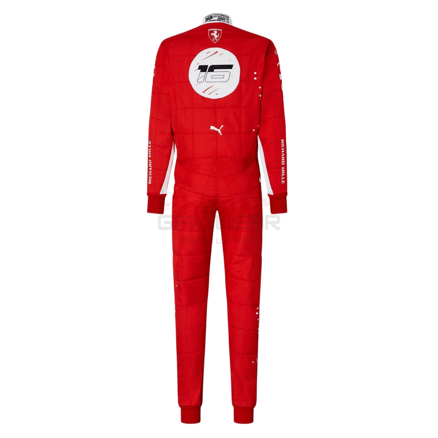 2023 Charles Leclerc Las Vegas GP F1 Racing Suit Team Ferrari