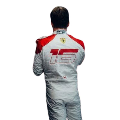 2023 Charles Leclerc Monaco GP F1 Racing Suit Team Ferrari