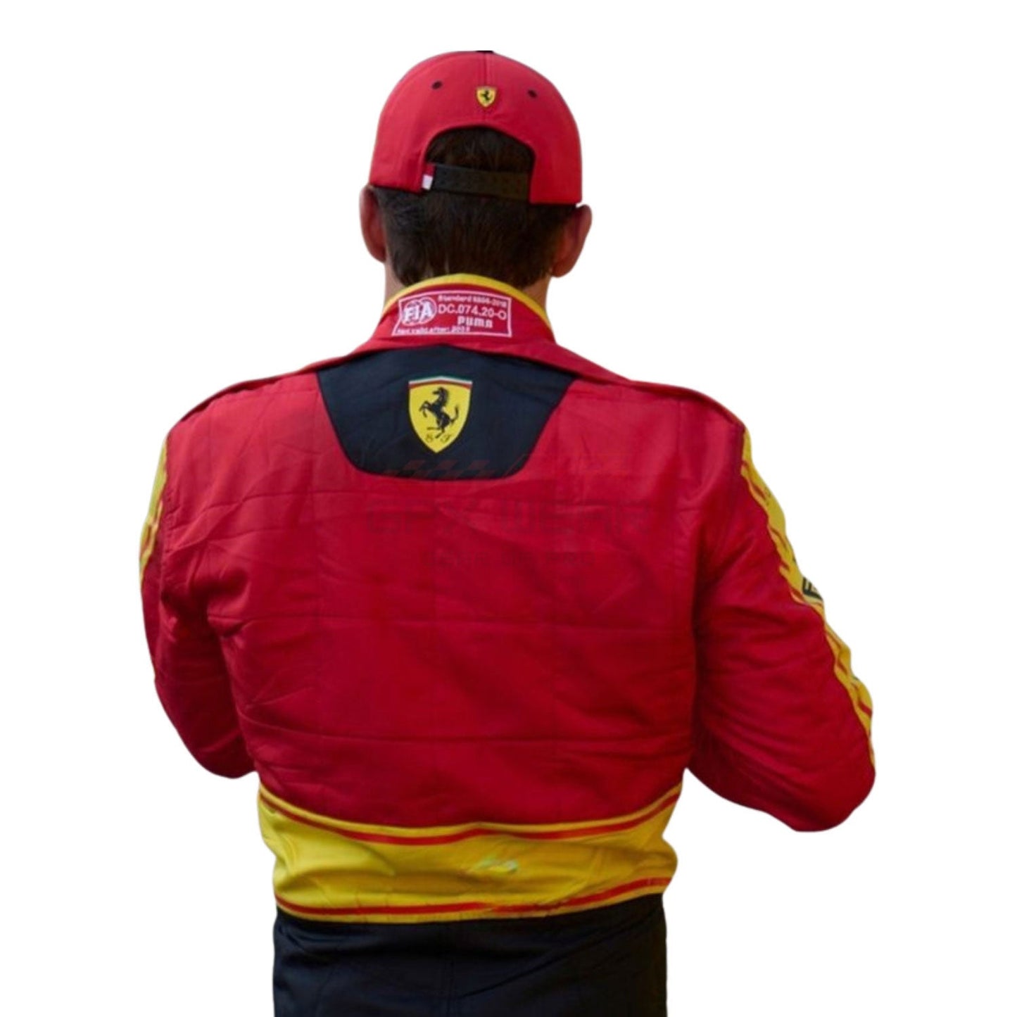 2023 Charles Leclerc Monza GP F1 Racing Suit Team Ferrari