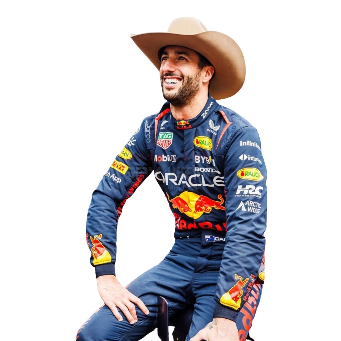 2023 Daniel Ricciardo F1 Racing Suit Team Red Bull