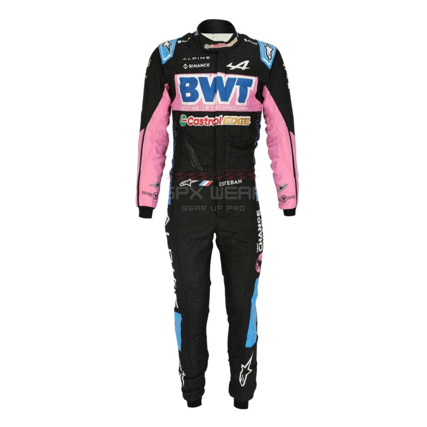 2023 Esteban Ocon Las Vegas GP F1 Racing Suit Team BWT Alpine