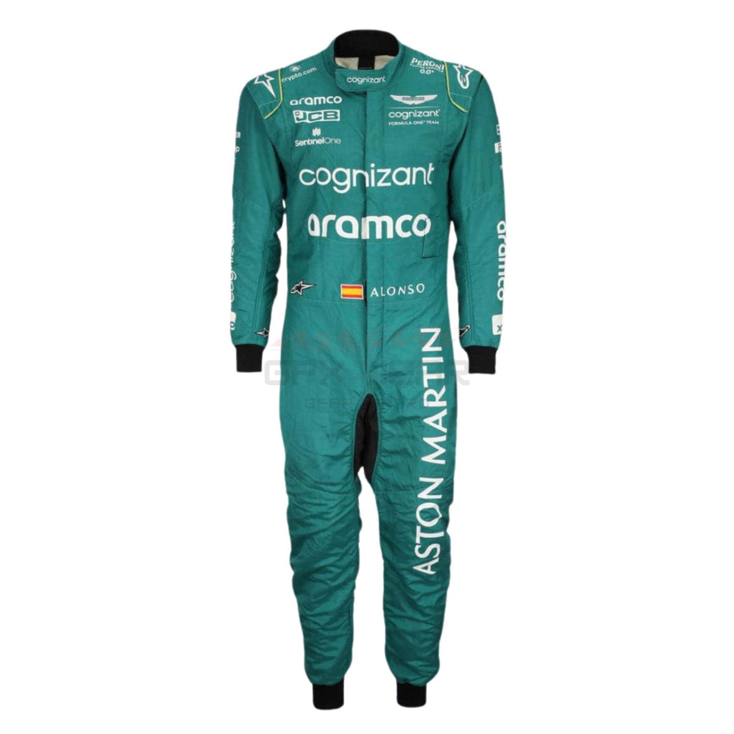 2023 Fernando Alonso F1 Racing Suit Team Aston Martin