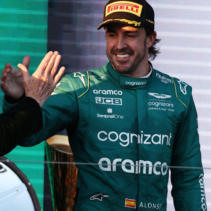 2023 Fernando Alonso F1 Racing Suit Team Aston Martin