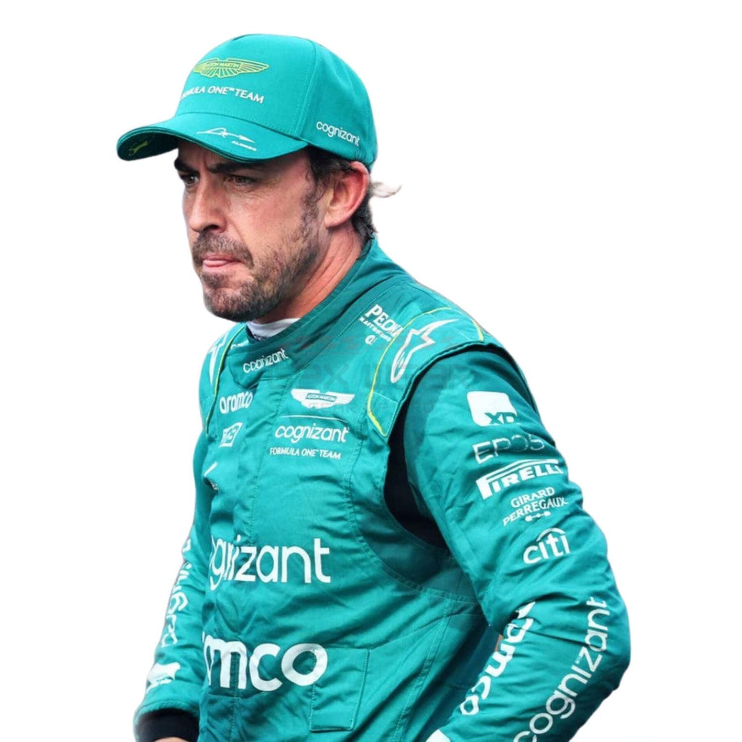 2023 Fernando Alonso F1 Racing Suit Team Aston Martin