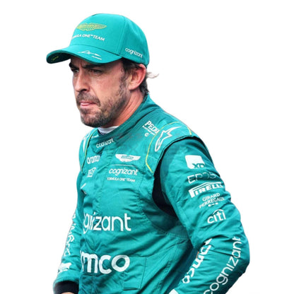 2023 Fernando Alonso F1 Racing Suit Team Aston Martin