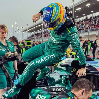 2023 Fernando Alonso F1 Racing Suit Team Aston Martin