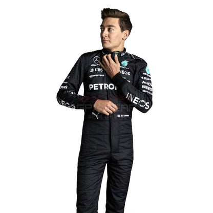 2023 George Russell F1 Racing Suit Team Mercedes