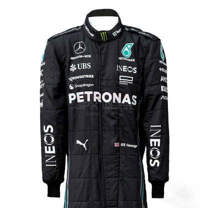 2023 George Russell F1 Racing Suit Team Mercedes