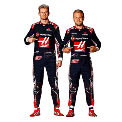 2023 Kevin Magnussen Austin US Grand Prix F1 Racing Suit Team Hass