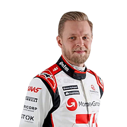 2023 Kevin Magnussen F1 Racing Suit Team Haas
