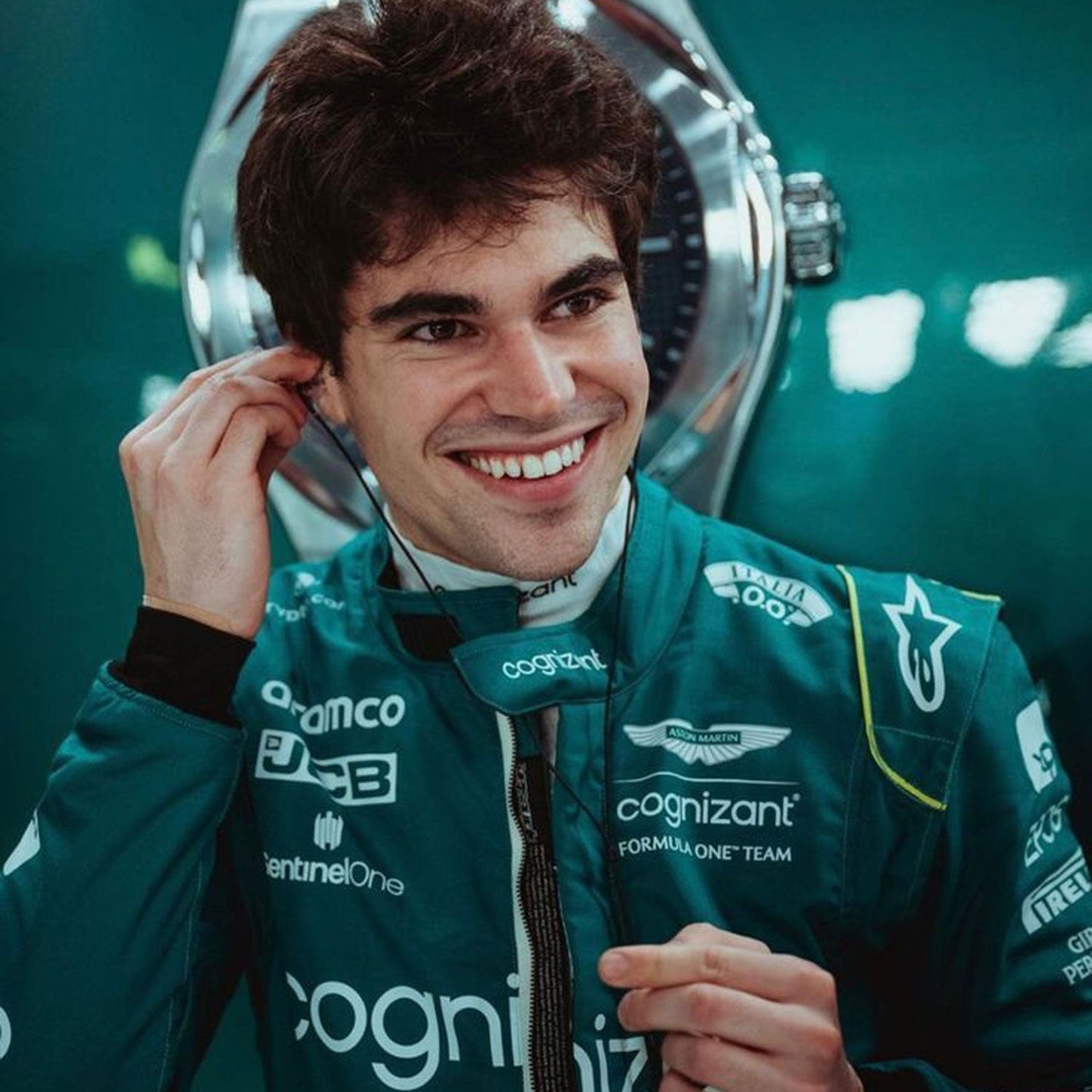 2023 Lance Stroll F1 Racing Suit Team Aston Martin