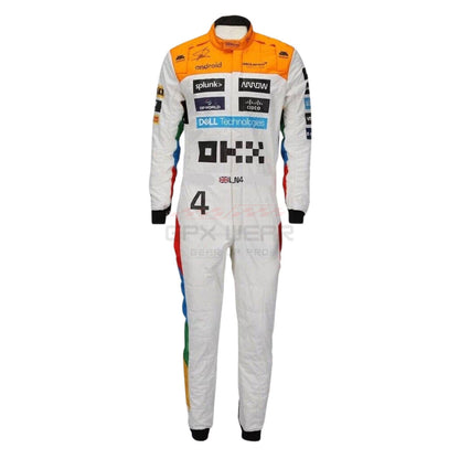 2023 Lando Norris Silverstone F1 Racing Suit Team McLaren