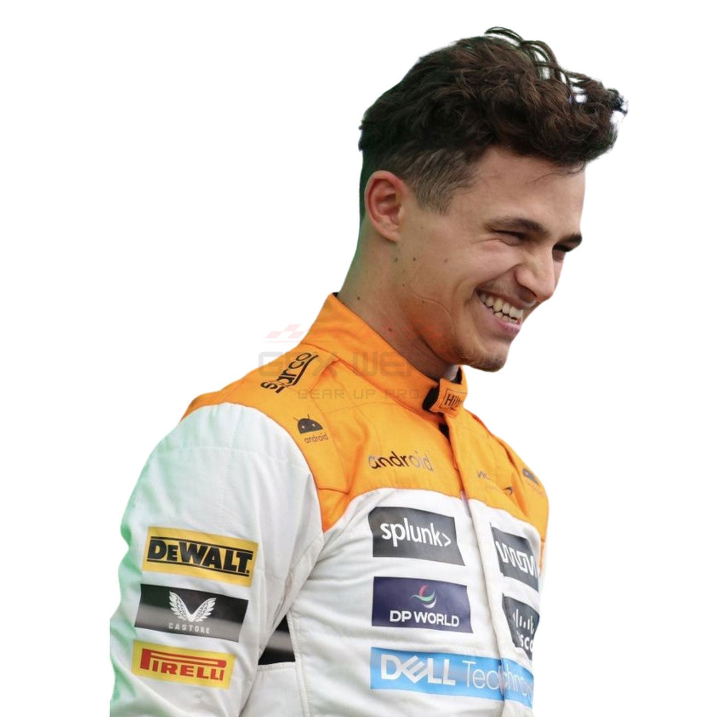 2023 Lando Norris Silverstone F1 Racing Suit Team McLaren