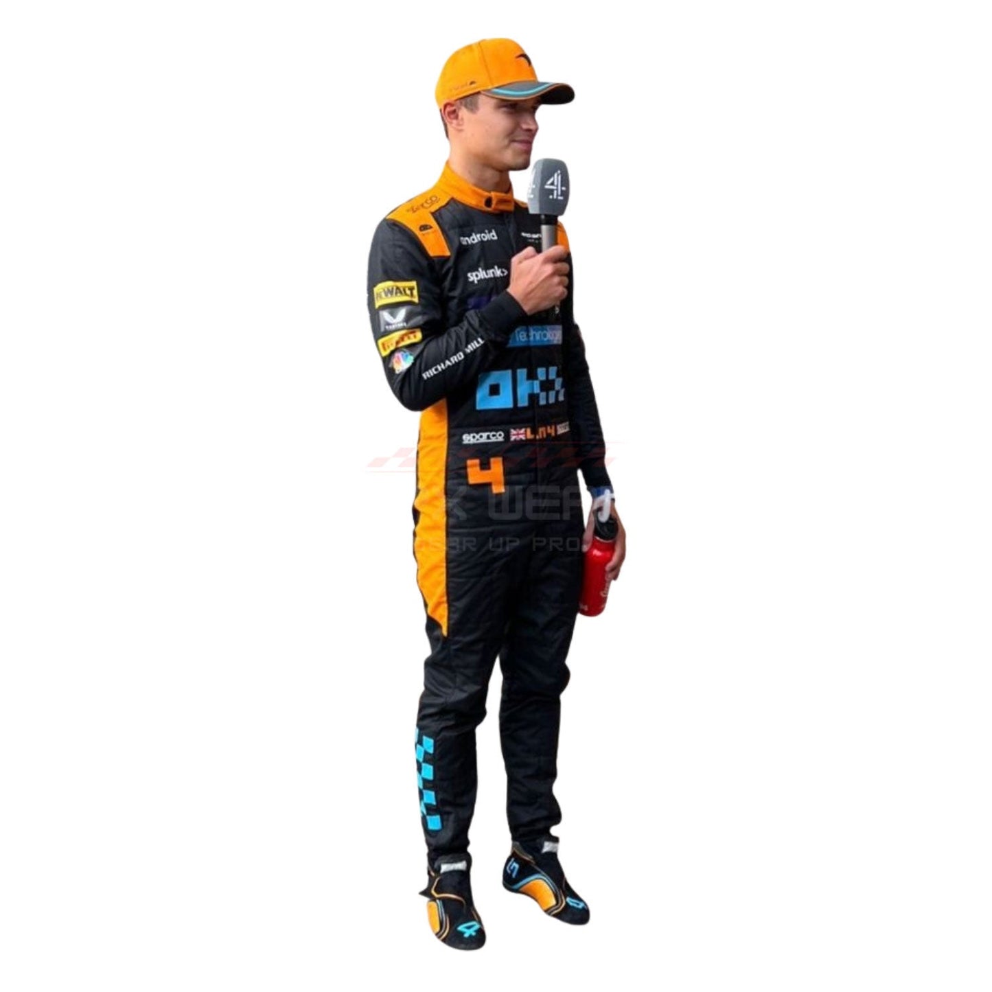 2023 Lando Norris Singapore GP F1 Racing Suit Team McLaren