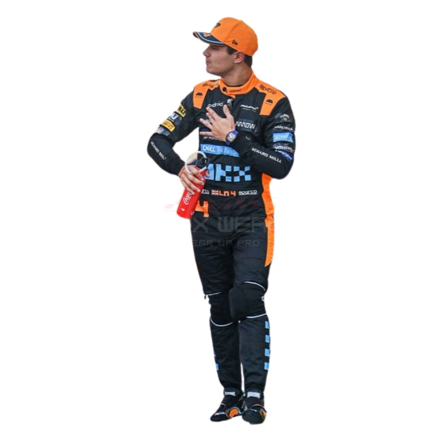 2023 Lando Norris Singapore GP F1 Racing Suit Team McLaren