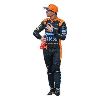 2023 Lando Norris Singapore GP F1 Racing Suit Team McLaren