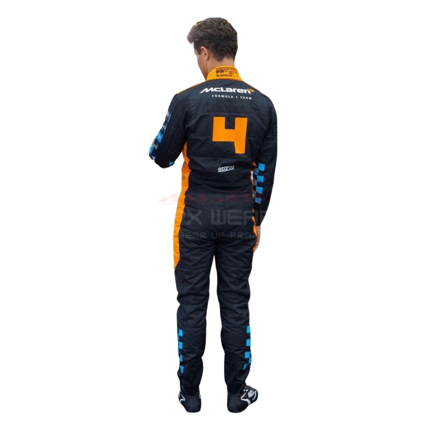 2023 Lando Norris Singapore GP F1 Racing Suit Team McLaren