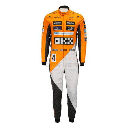 2023 Lando Norris 'Triple Crown' Spanish GP F1 Racing Suit Team McLaren